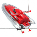 Batería de juguete rc con motor RC Modelo Cruiser Boats Warship Modelo Verde / Rojo / Azul HT-3829F